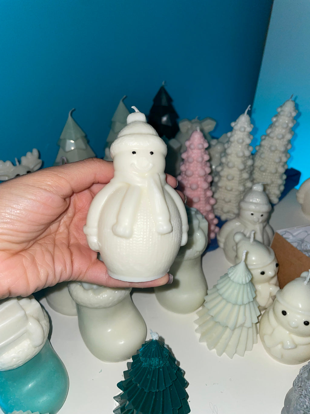 Muñeco de nieve grande