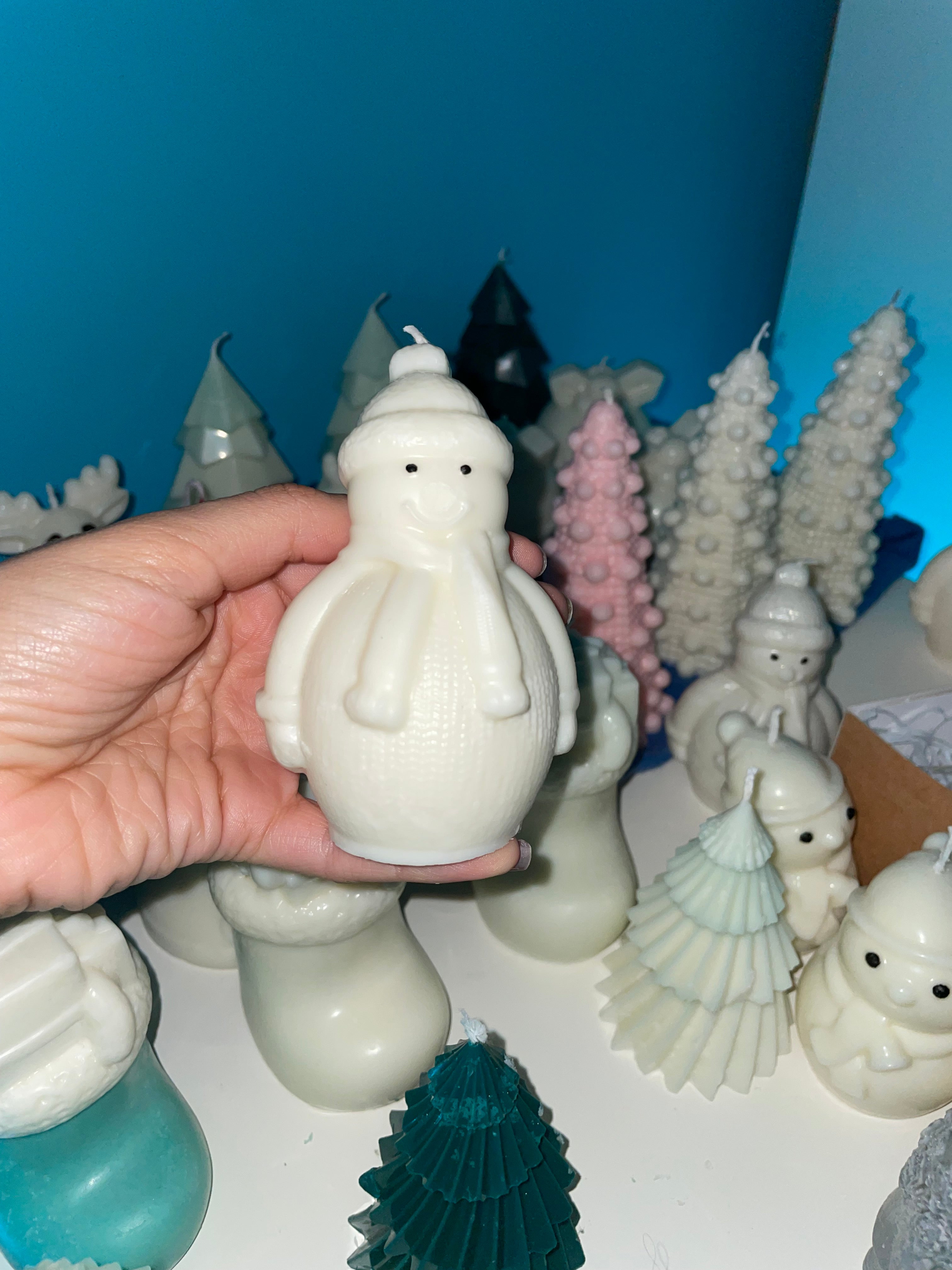 Muñeco de nieve grande