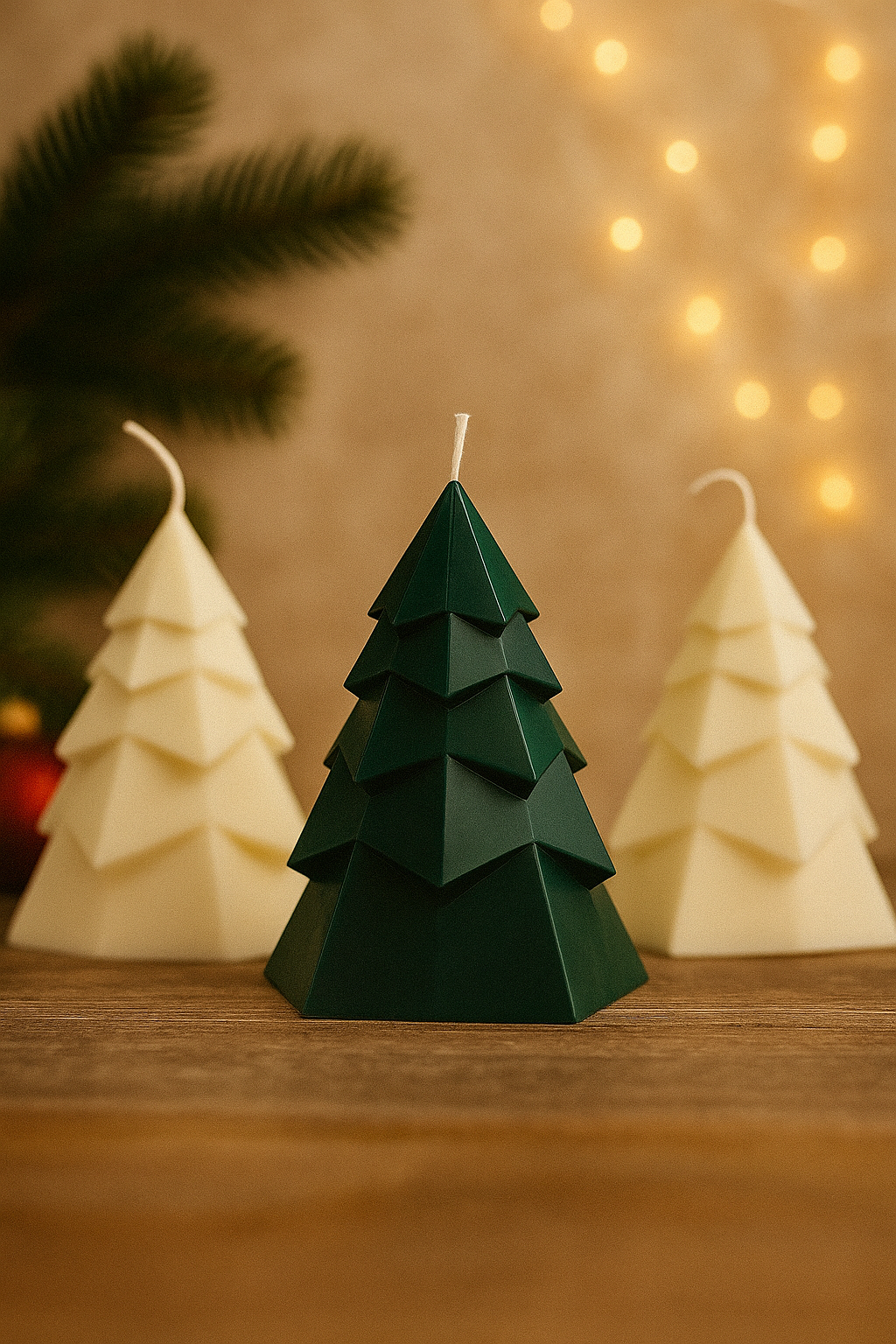 Árbol navideño geometrico